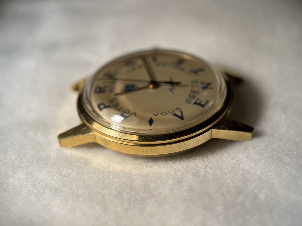 人気商品】 lip service ゴールド 腕時計 R.148 watch 3針（時、分、秒