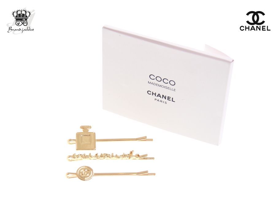 Used 開封品シャネル CHANEL PARFUMS ノベルティ ヘアピン 髪留め