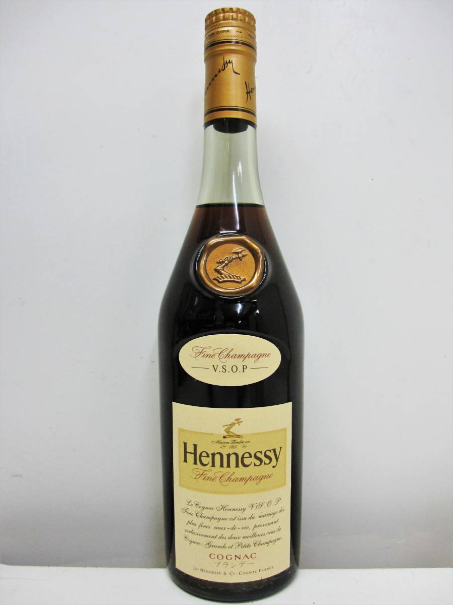 ☆HENNESSY/ヘネシー V.S.O.P スリムボトル COGNAC 700ml 40% 古酒☆ _画像2