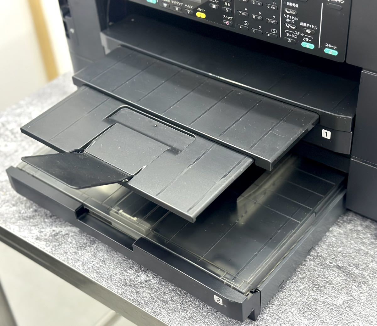 通電OK■EPSON エプソン A3インクジェットFAX複合機 PX-1700F A3ノビ対応 自動両面印刷対応■兵庫県姫路市から 23-570_画像6