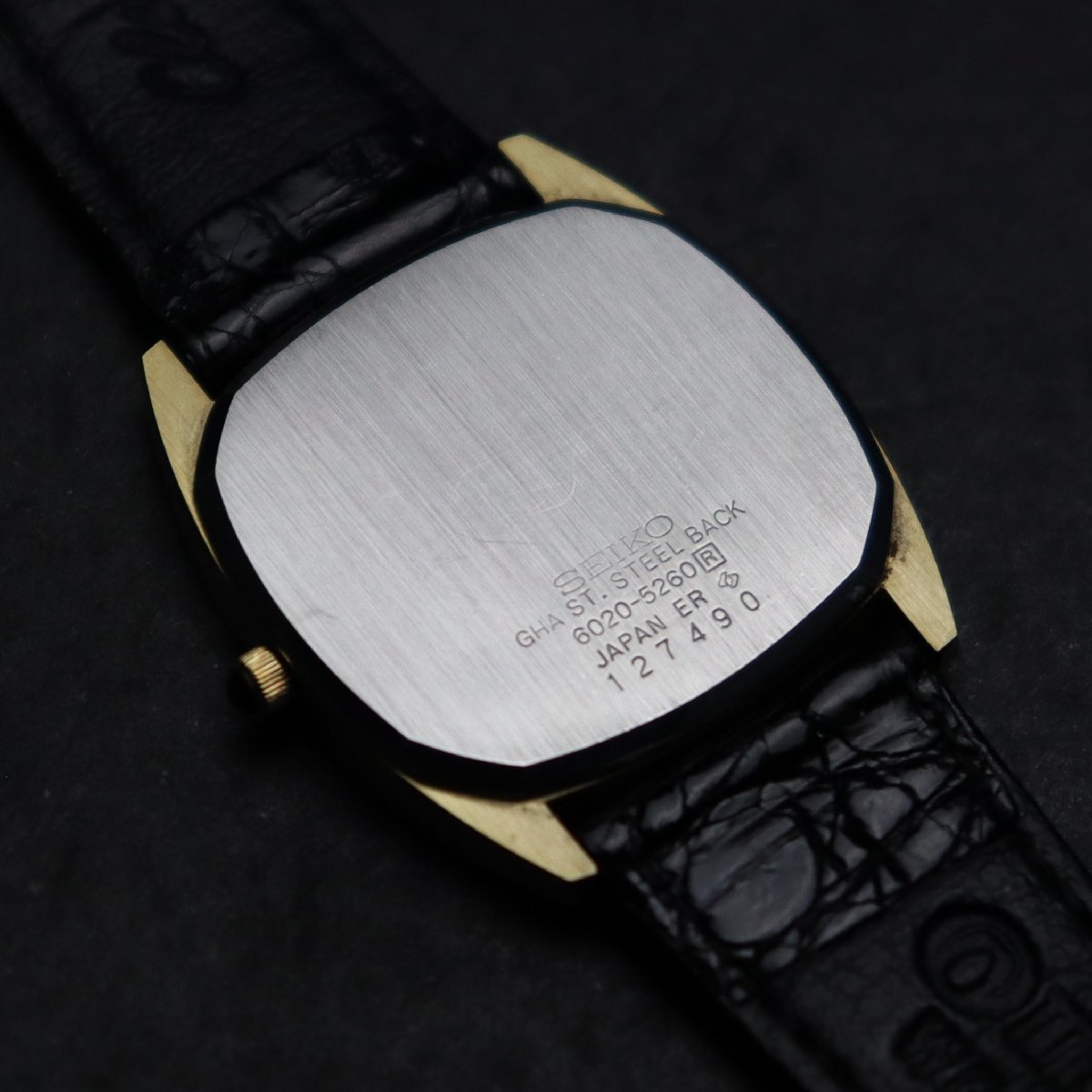 SEIKO Dolce セイコードルチェ 6020-5260 クォーツ 超硬ケース SEIKO Dolce セイコードルチェ 6020-5260 クォーツ 超硬ケース