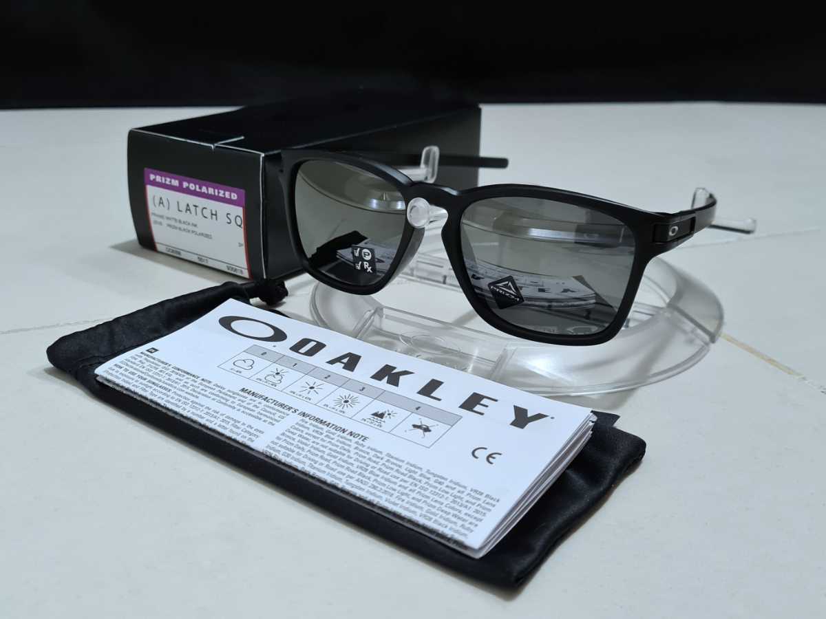 公式ショップ】 OAKLEY 偏光 新品 正規品 LATCH ポラライズド プリズム