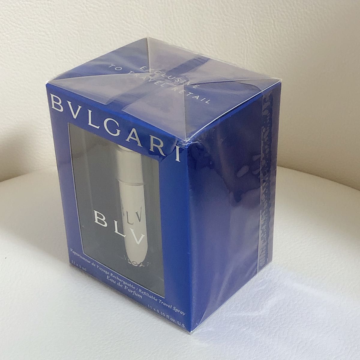 【新品未開封】BVLGARI ブルガリ　ブルー オードパルファム 3mL × 11本（ホルダー付き）ミニ香水