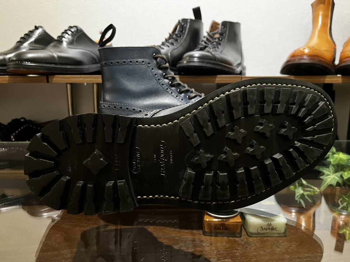 激安 新品 Tricker's トリッカーズ カントリーブーツ UK7 Stow UK7