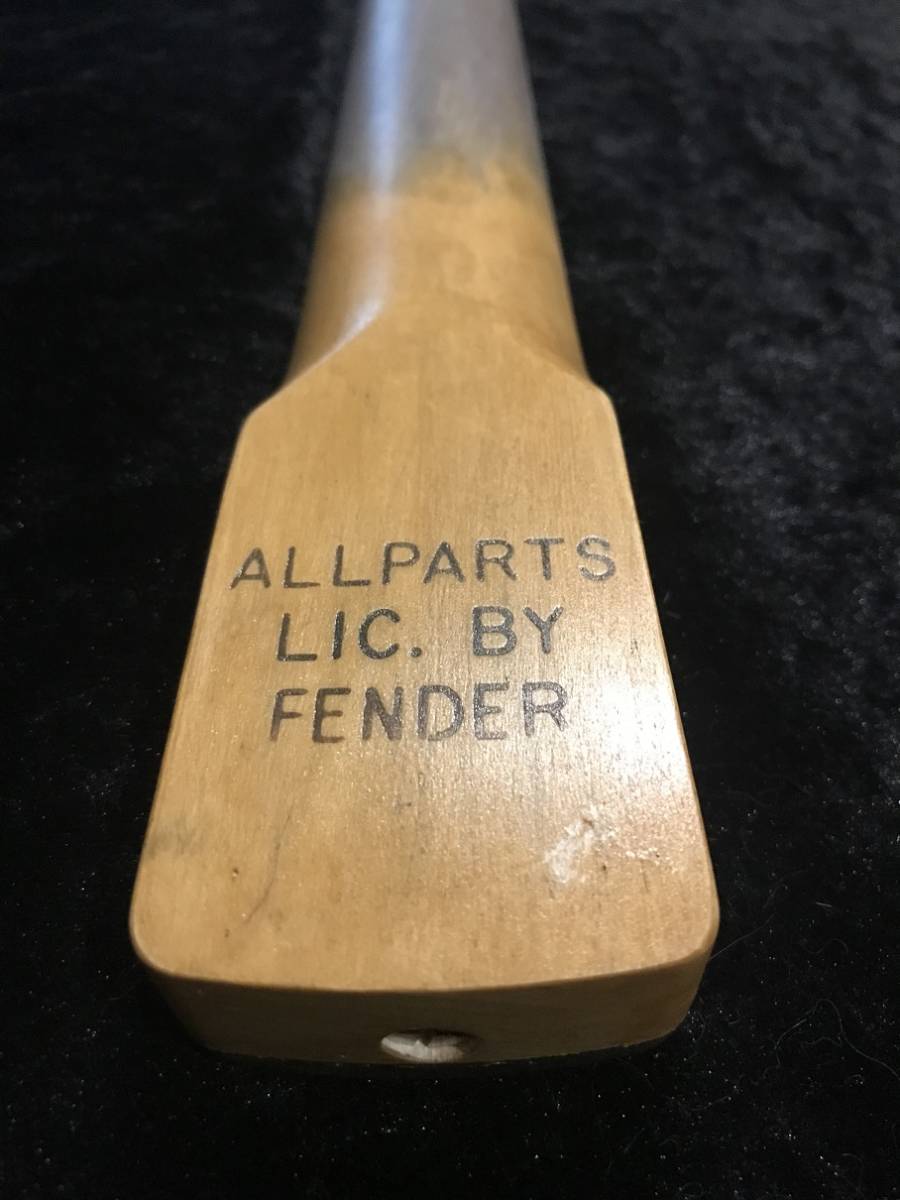 ALLPARTS製FenderフェンダーストラトキャスターCBS7 25C レリック加工