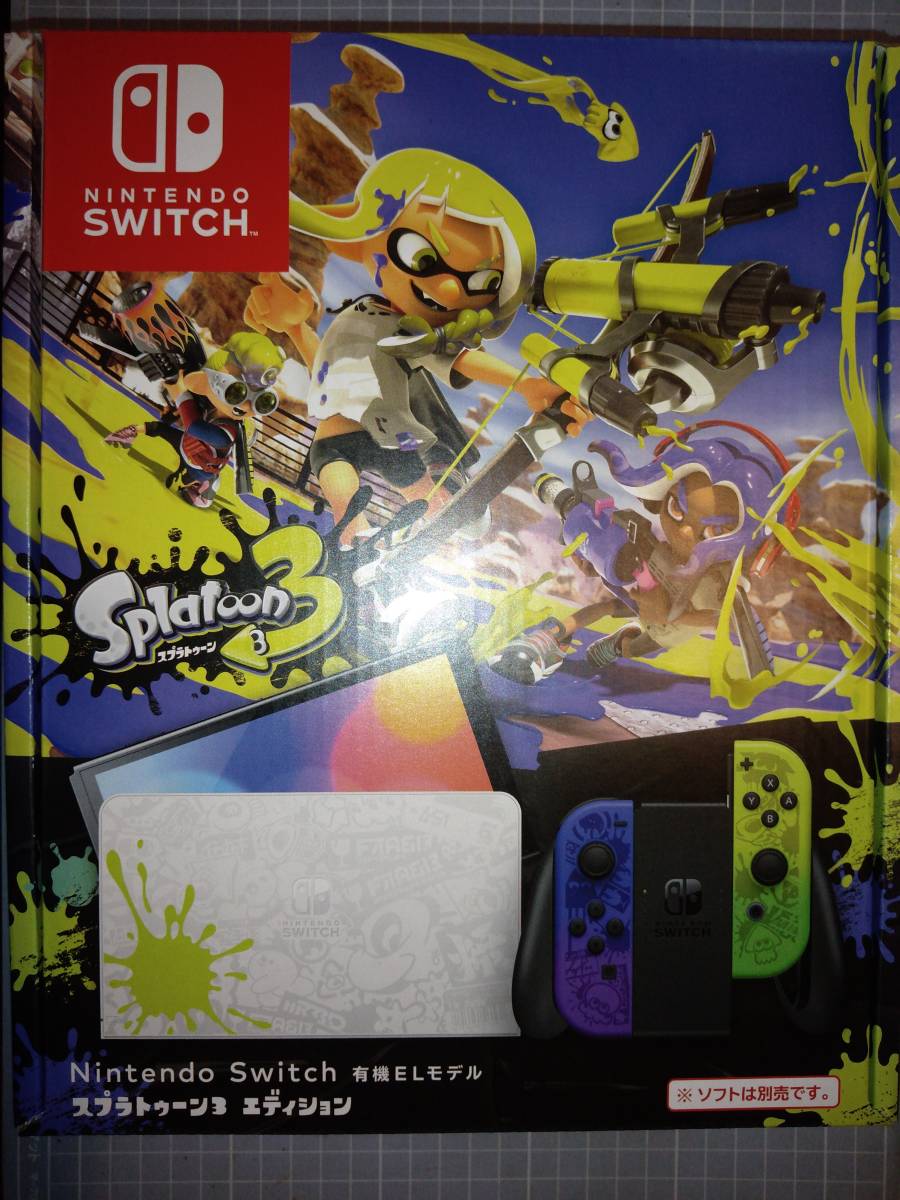 新入荷 Nintendo Switch本体(有機ELモデル) スプラトゥーン3