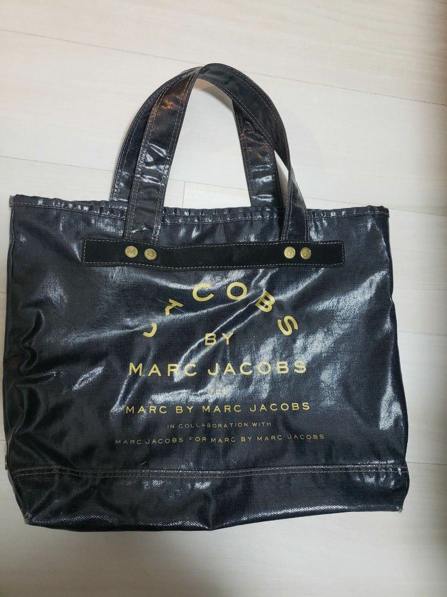 マークバイマークジェイコブス MARC BY MARC JACOBS  キャンバス　トート デニムトート　ジャンク