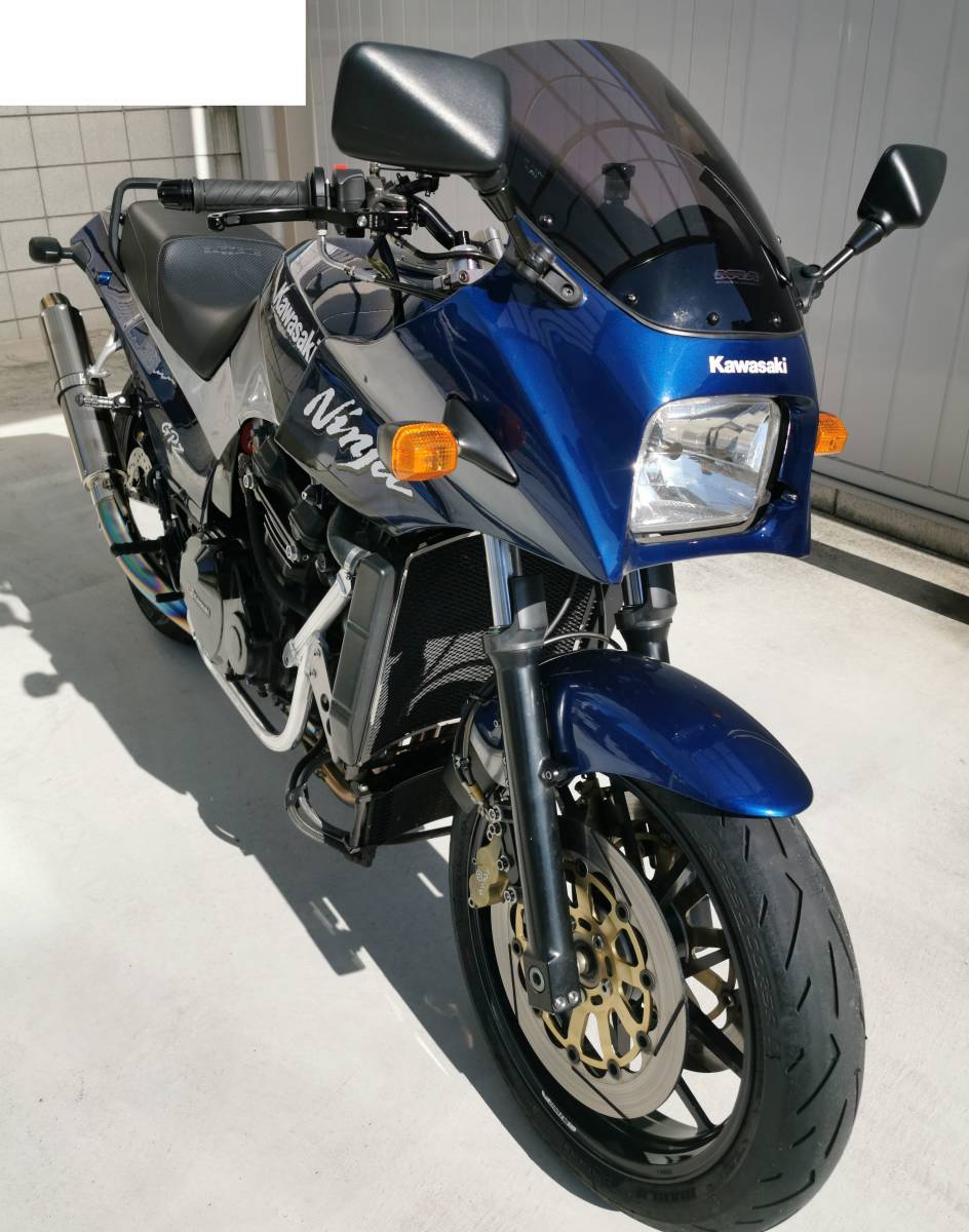 ★ボルトオン・取付説明書付★ GPZ900R用 純正ルック・小型ウインカーキット (検索A1～A16スモールウィンカーGPZ750Rカワサキ逆車KAWASAKI)_画像3