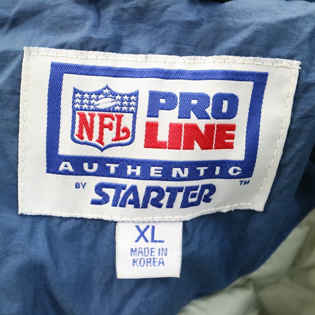 STARTER スターター NFL ダラス・カウボーイズ 中綿ナイロンジャケット