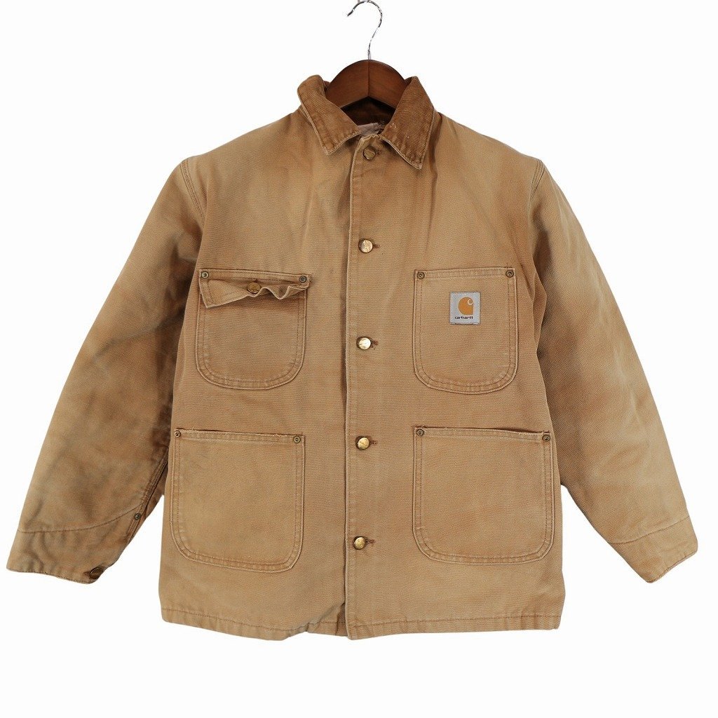 s USA製 carhartt カーハート ダック ミシガンチョアコート