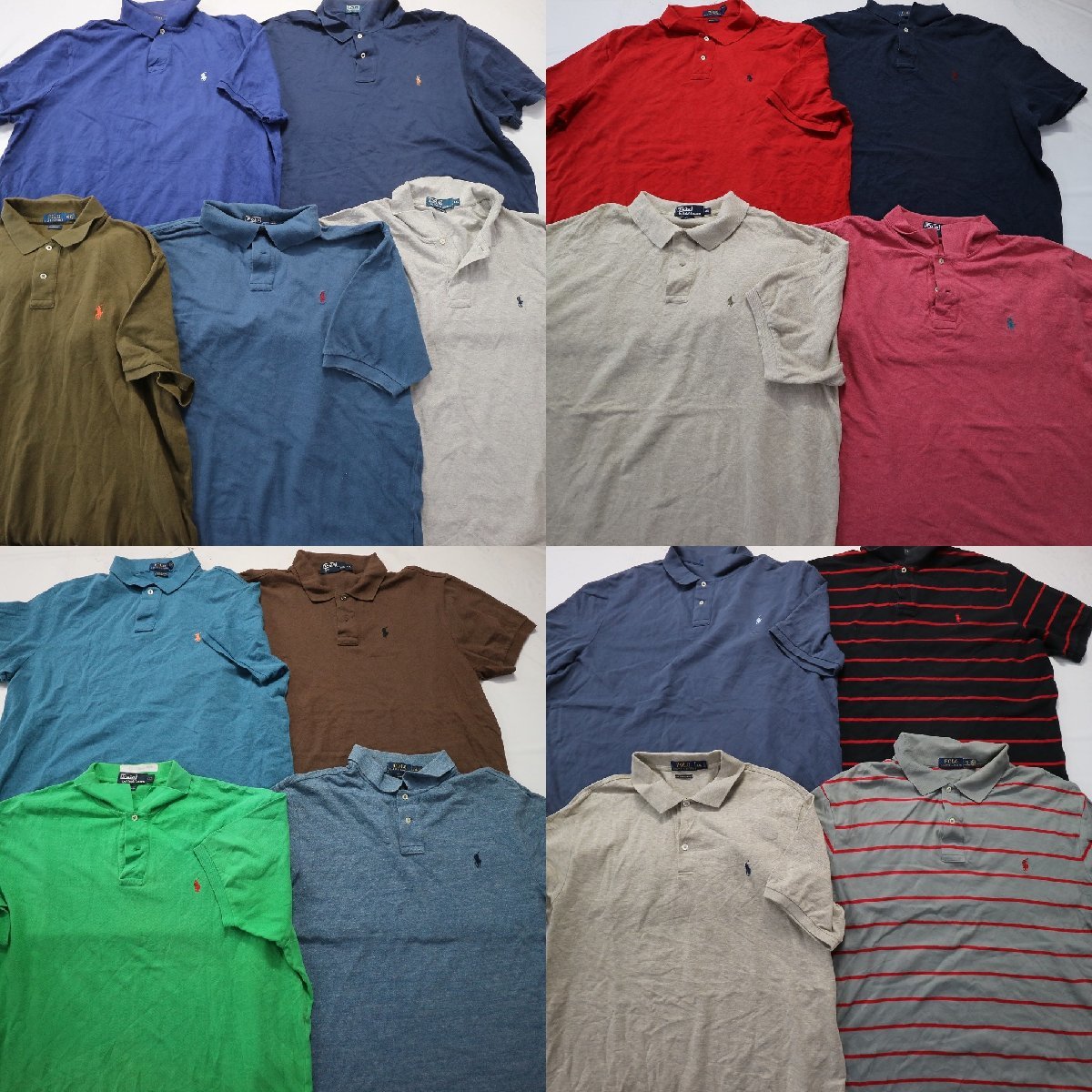 ◎ラルフローレンポロシャツMIX set ビッグサイズカラフル他(メンズ3XL