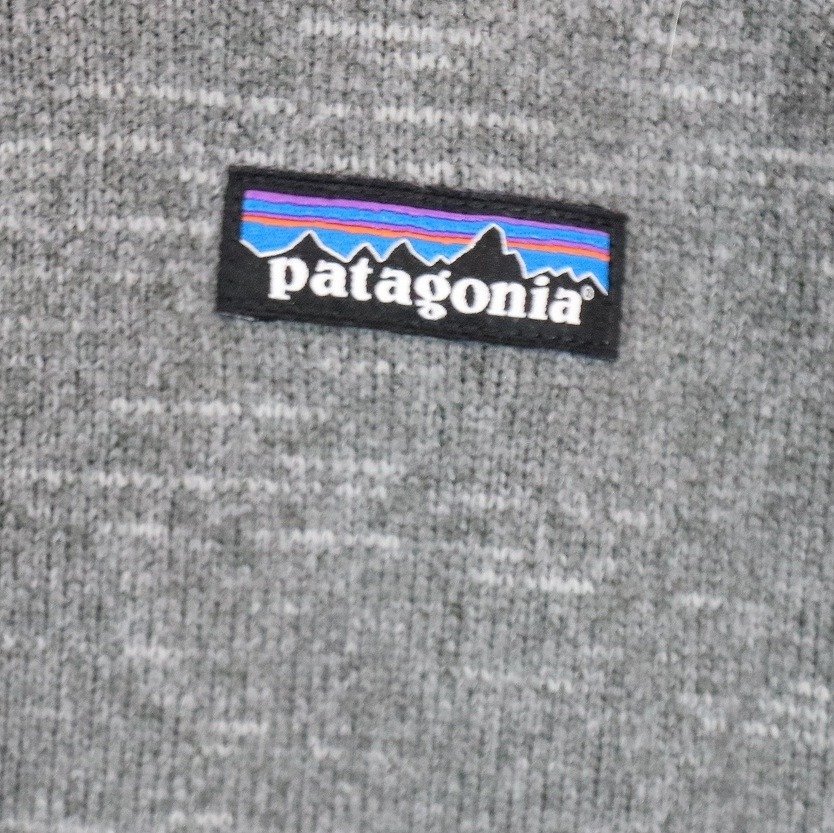 patagonia パタゴニア ベターセーター フリースジャケット アウトドア キャンプ 1/4ジッパー グレー (メンズ L) 中古 古着 O0080_画像4