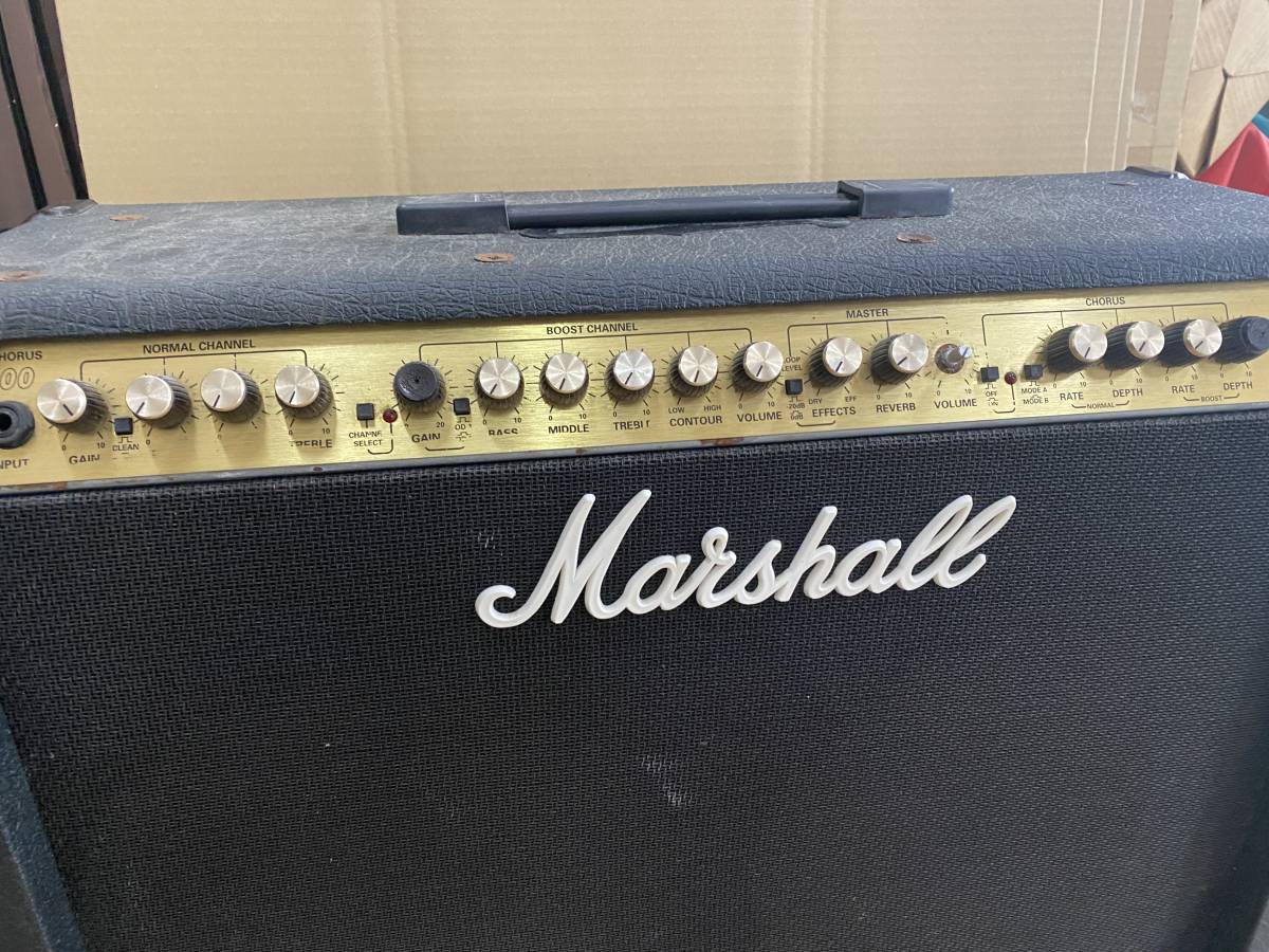 再M-3775 発送不可 980円 現状品 Marshall マーシャル ギターアンプ