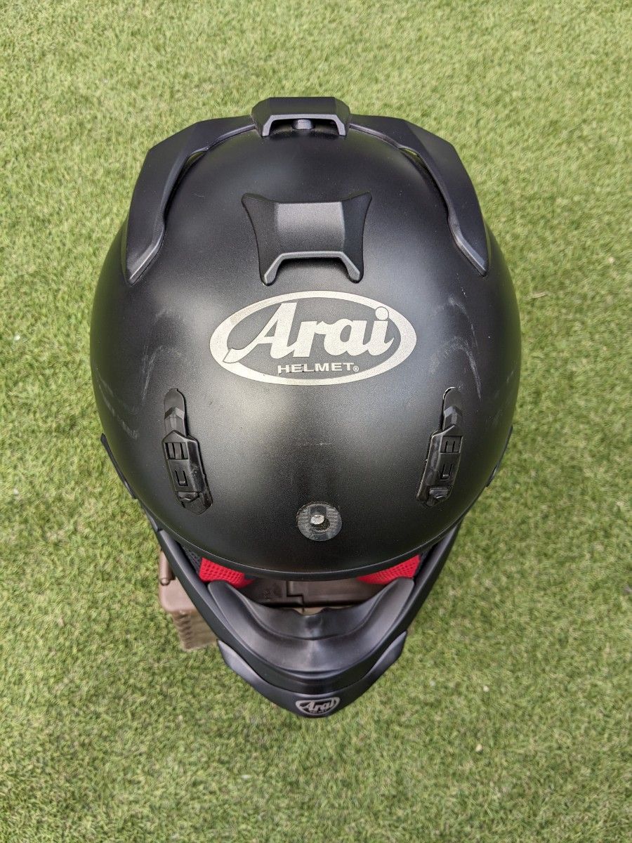 Arai V-Cross4 ソリッド マットブラック (取説 カバー ゴーグル Arai V-Cross4 ソリッド マットブラック (取説 カバー ゴーグル