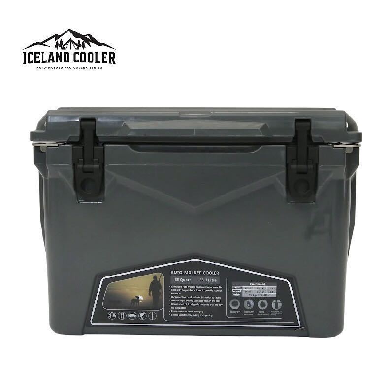 残微 New ICELANDCOOLER アイスランドクーラーボックス 35QT-