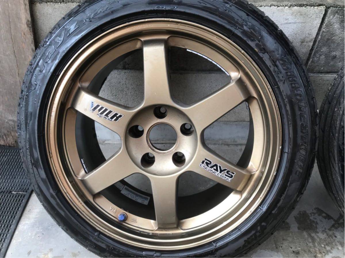 RAYS TE 37 8.5 J CE 28 ZE 40提升Bork Racing VOLKRACING Integra 原文:RAYS TE37 8.5J CE28 ZE40 レイズ ボルクレーシング VOLKRACING インテグラ