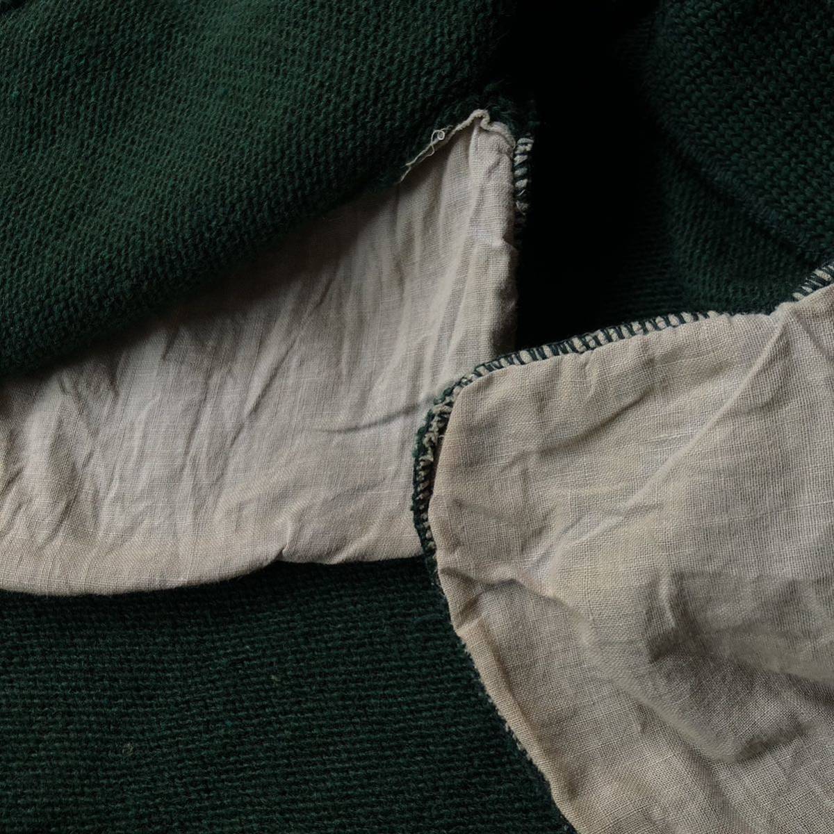 40s~50s Unkown Low Gauge Wool Knit Cardigan 40 period 50 period low gauge wool knitted cardigan vintage Vintage letter do