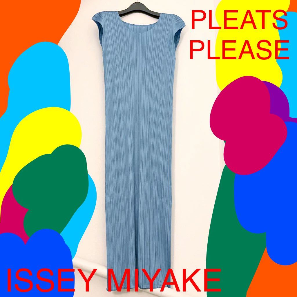 驚きの価格 PLEATS PLEASE イッセイミヤケ ワンピース 美品 MIYAKE