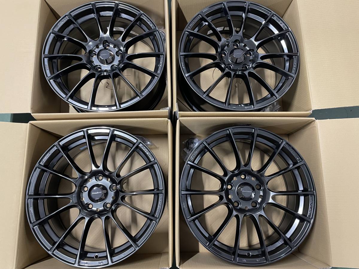 新品 WEDS ウェッズスポーツ SA72R 18x7.5+45 5/114.3 HBC 90ノアヴォクシー 60プリウス シビック S4 レヴォーグ  レガシー 4本セット在庫有｜代購幫