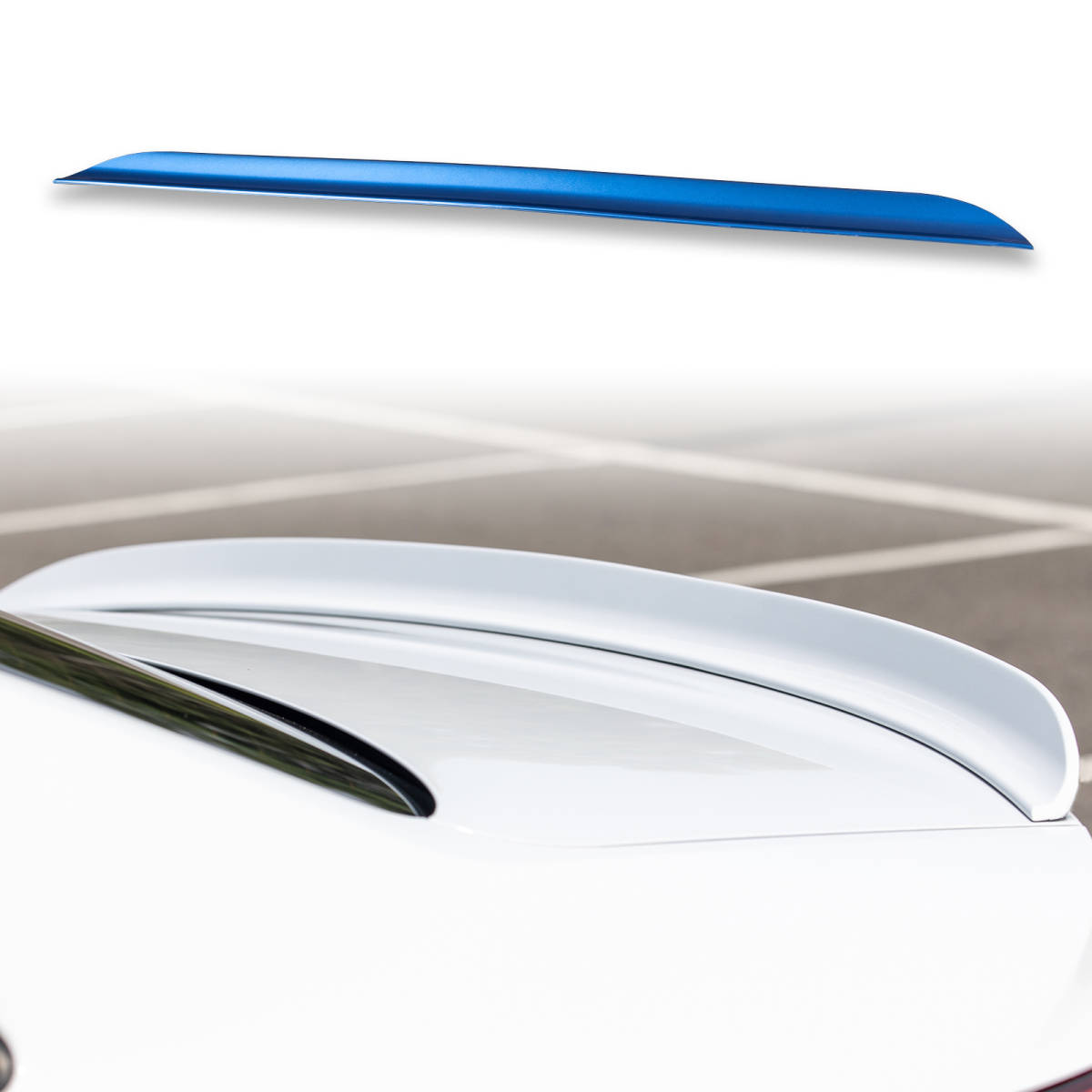 [FYRALIP] トランクスポイラー 純正色塗装済 Y15 High Kickタイプ トヨタ用 MR-S ZZW30型用 ポン付け カラーコード 8M6