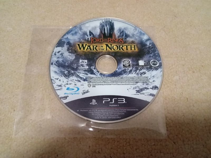 PS3 ロード・オブ・ザ・リング ウォー・イン・ザ・ノース LOAD OF THE RINGS WAR IN THE NORTH　海外版　ソフトのみ　中古