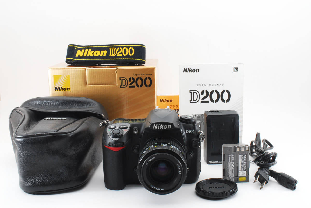 SALE／55%OFF】 Nikon ニコン D200 レンズセット 《元箱付き》#1217 F3