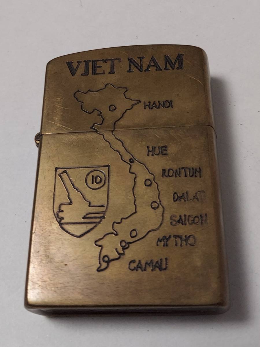 Zippo ジッポ ミリタリー ベトナムジッポ VIETNAM 1968年製 希少