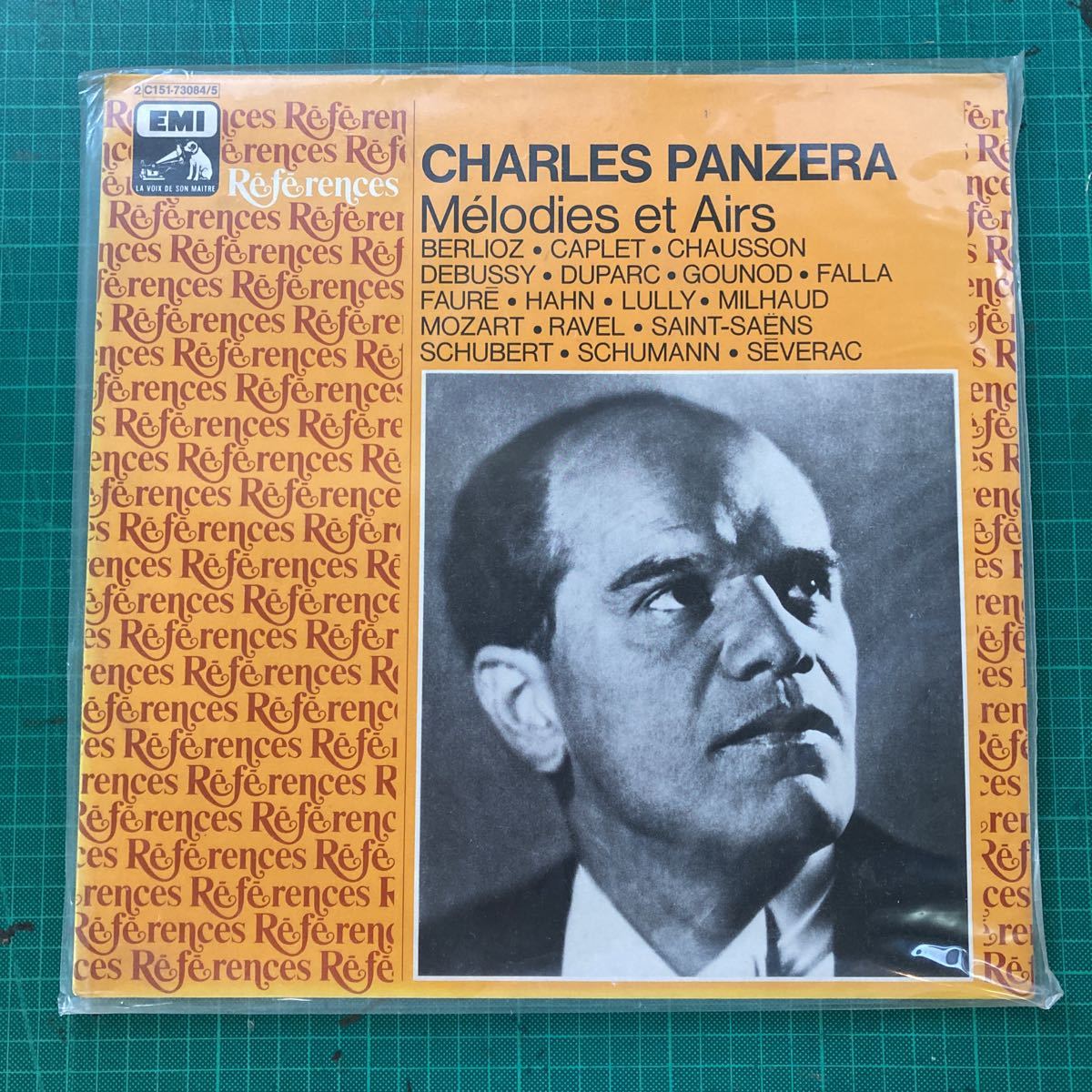 LP CHARLES PANZERA Melodies et Airs Charles * хлеб zela опера 2 листов комплект C151-73084/5 запись Classic коллекция 