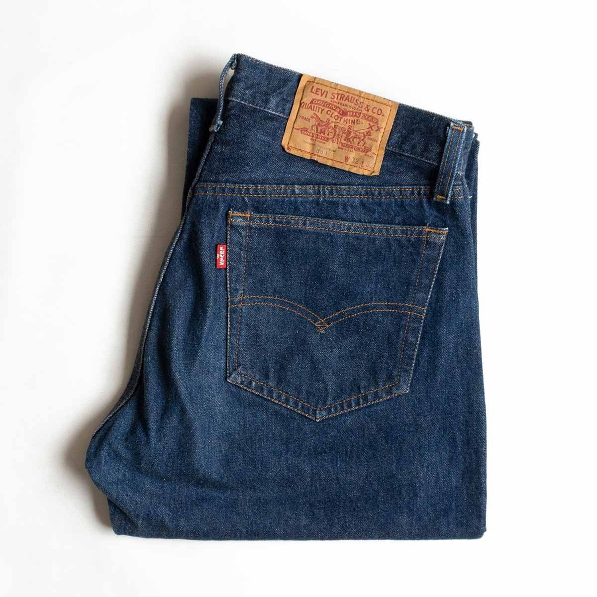 ヤフオク! - 【雰囲気抜群/80s】 LEVI'S 【501 赤耳 デニ...