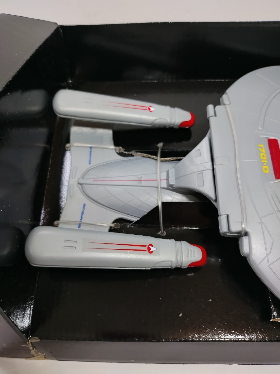 【送料無料】当時物 スタートレック Star Trek エンタープライズ NCC-1701-D CDホルダー フィギュア 未使用 レア 希少の画像5