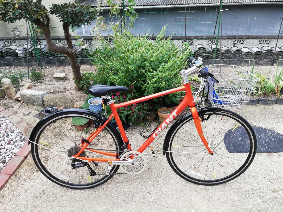 GAIANT クロスバイク エスケープ Air オレンジ色 Mサイズ-
