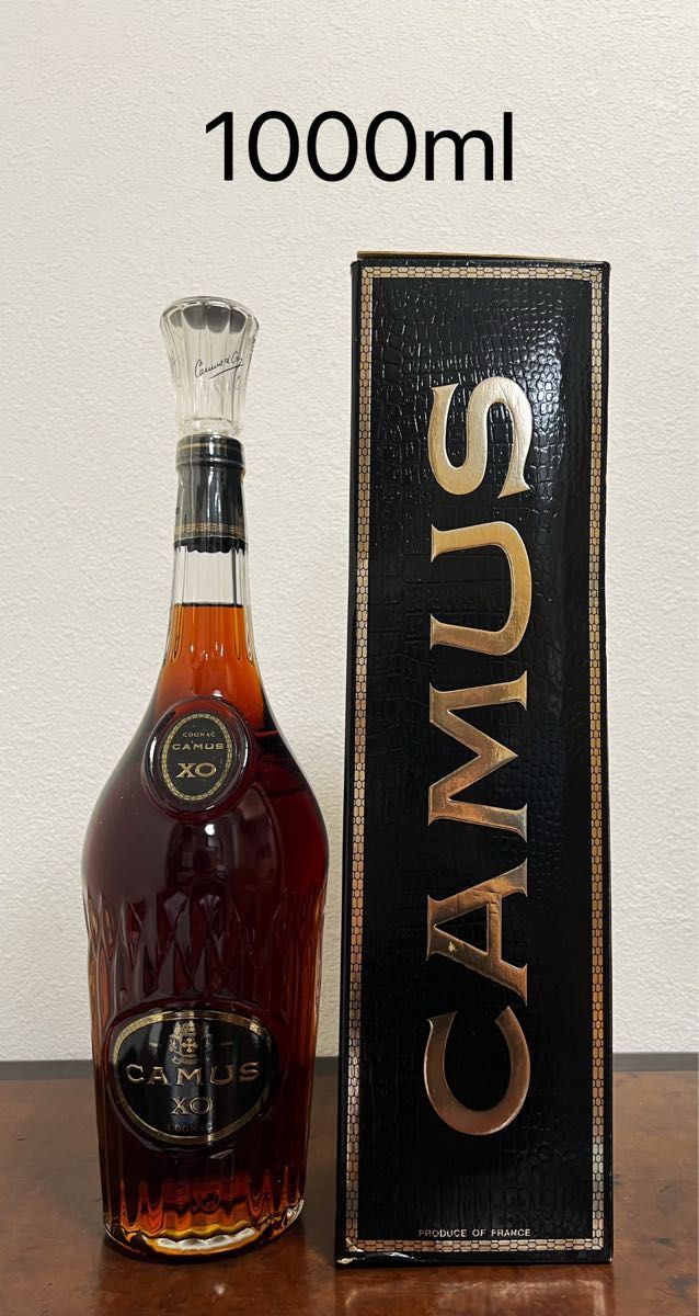 未開栓 古酒 CAMUS XO COGNAC カミュXO コニャック1000ml 箱付き 未開栓 古酒 CAMUS XO COGNAC カミュXO コニャック1000ml 箱付き