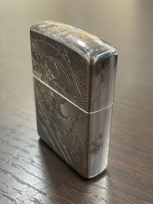 #20592 ZiPPO スターリングシルバー 2005/ ガスライター ライター 喫煙グッズ 喫煙具 着火未確認 _画像4