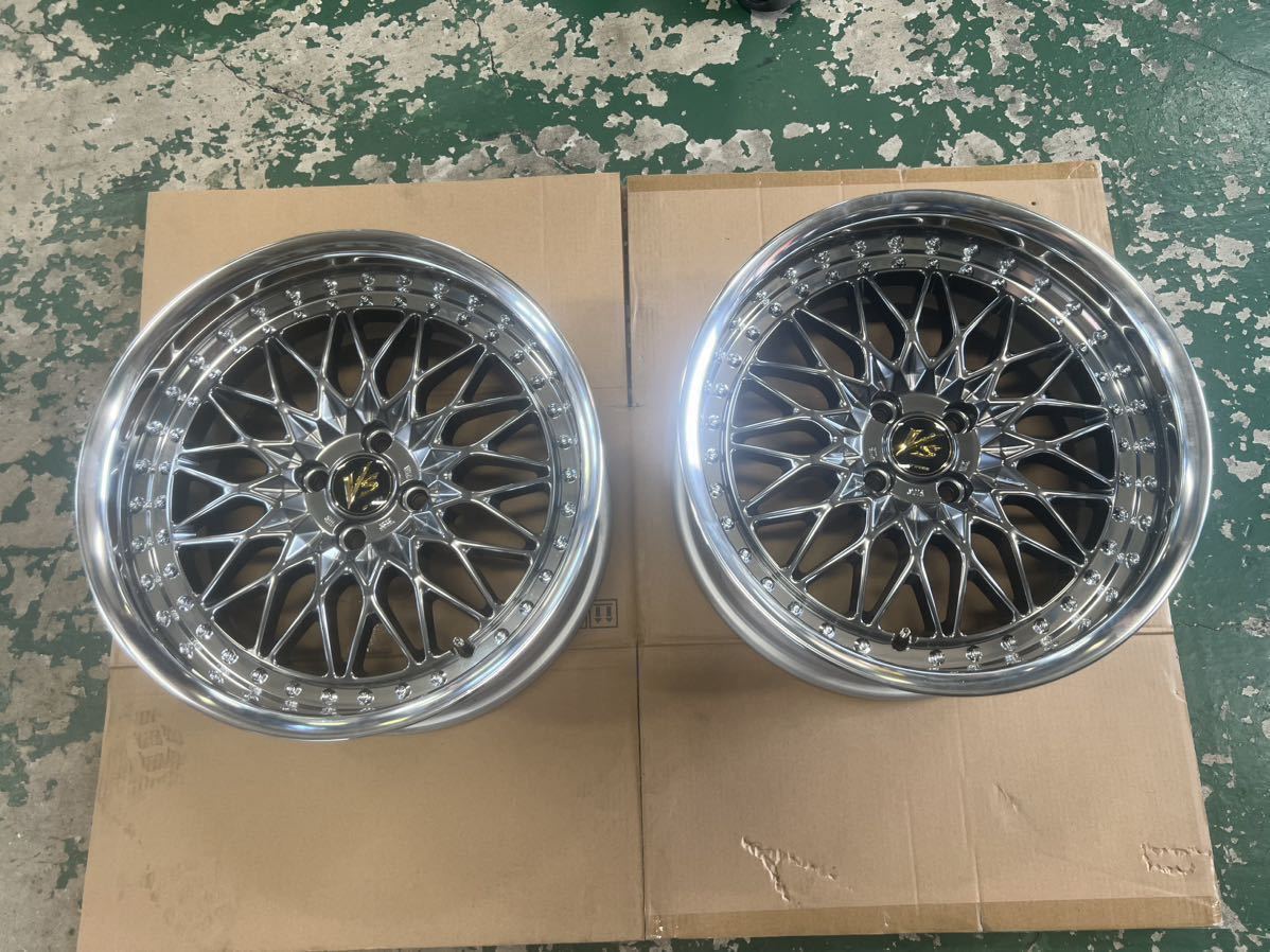 Yahoo!オークション - WORK VS XV 17インチ×8j ホイール2本セット Yahoo!オークション - WORK VS XV 17インチ×8j ホイール2本セット
