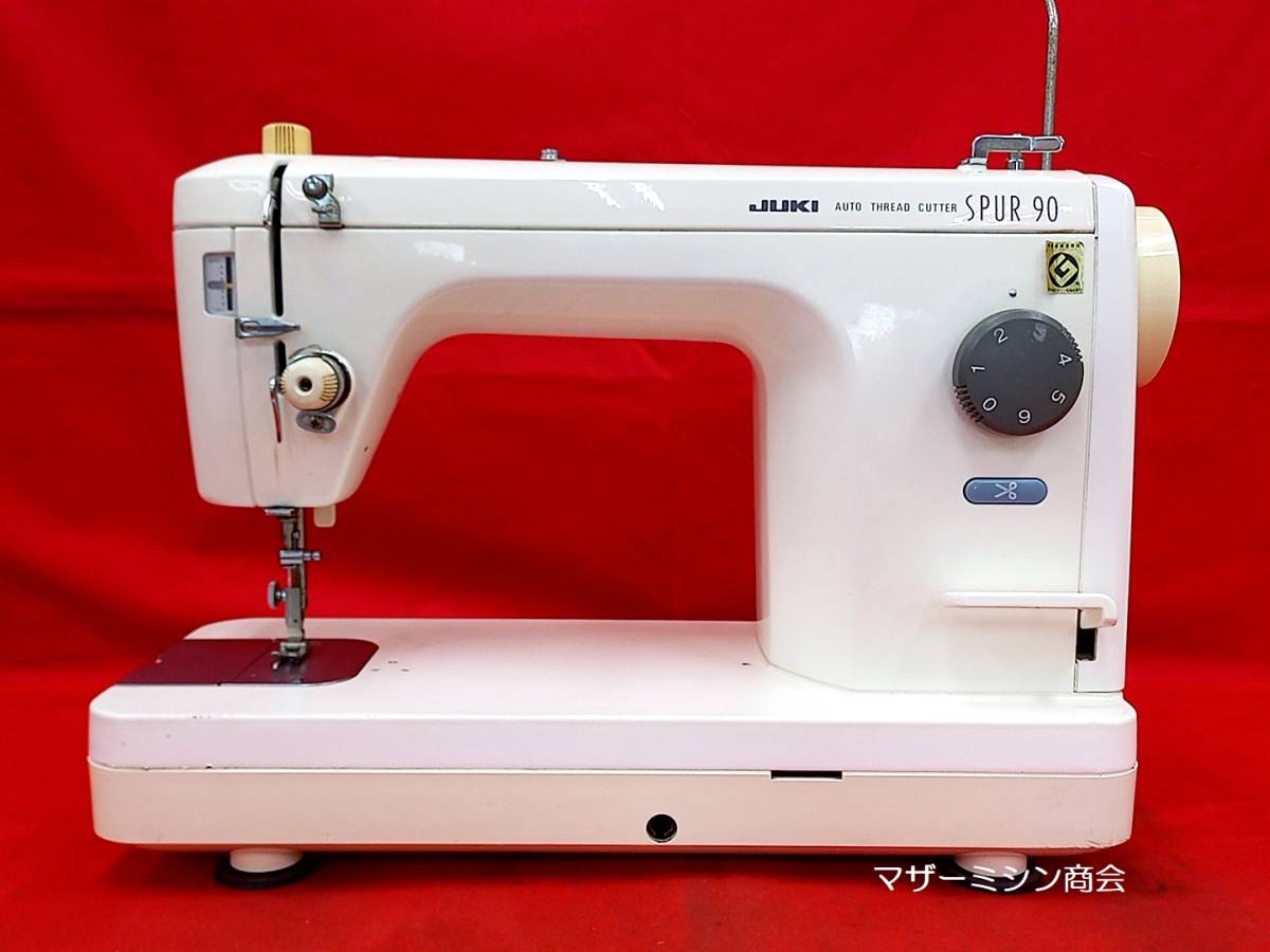 ☆人気のJUKI ジューキ 職業用 本縫いミシン SPUR 90 DB針仕様 ☆自動