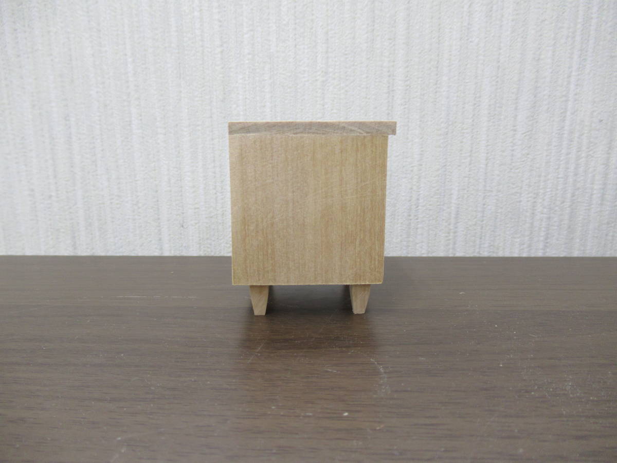  hand made * miniature *1/12 scale * wooden furniture * chest 