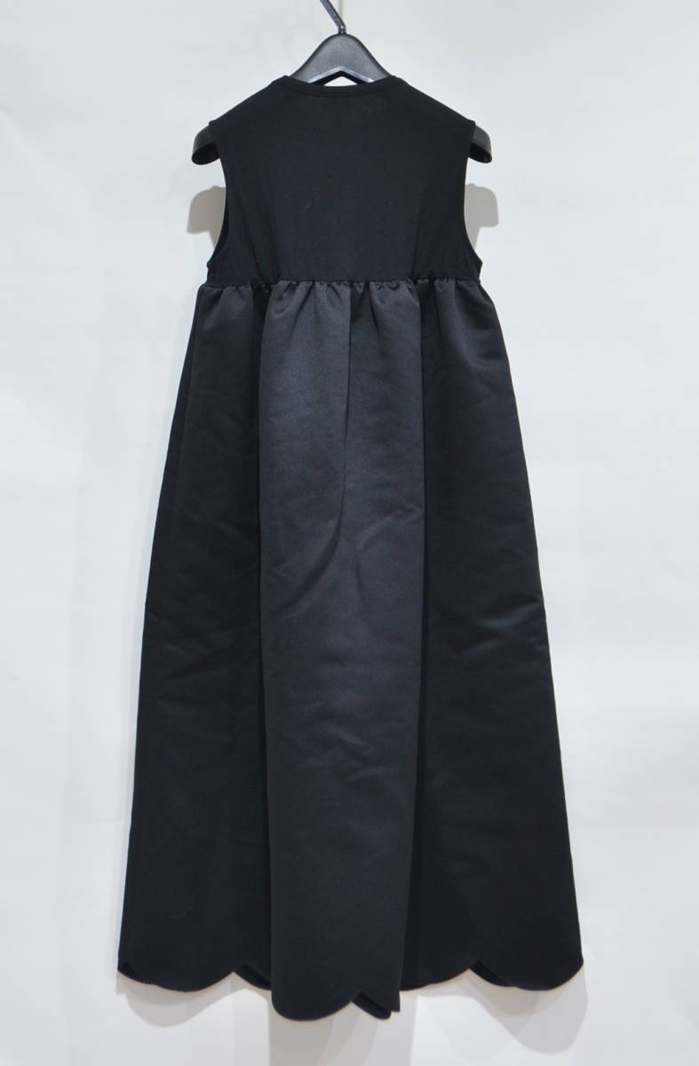 YOKO CHAN Yohko Chance ka LAP long One-piece maxi dress black 36 Y-28836B