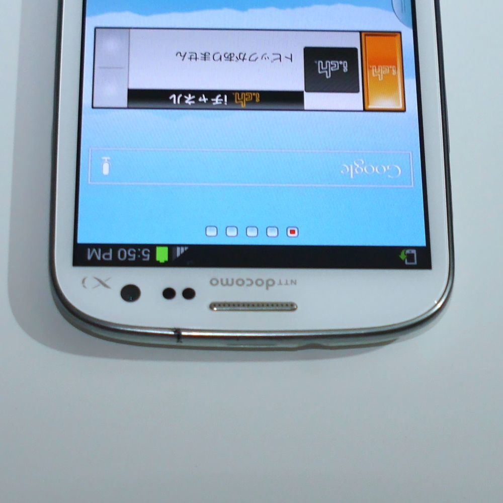 Galaxy　SC-06D ホワイト SIMフリー_画像2