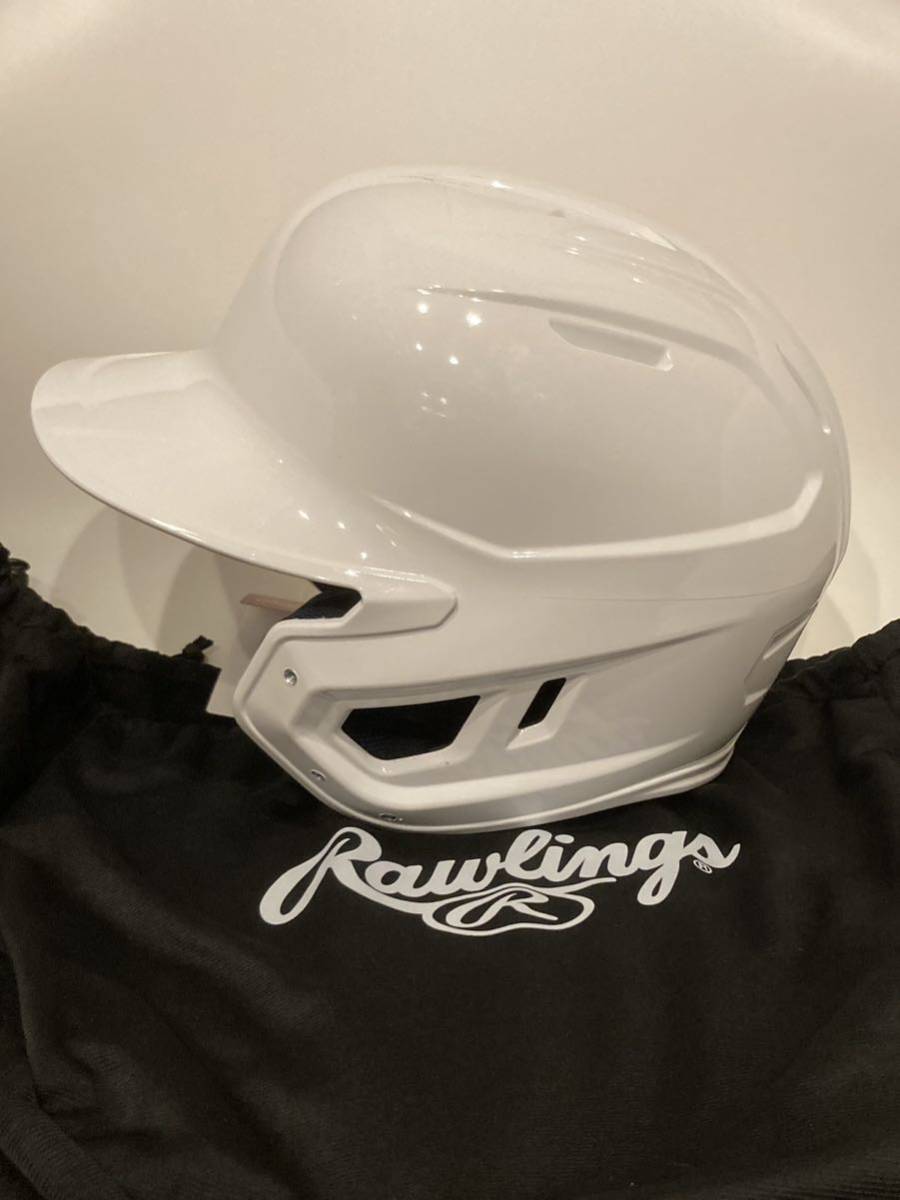 大人気 Rawlings MLBタイプ ヘルメット マッハアジャスト白硬式用 大人