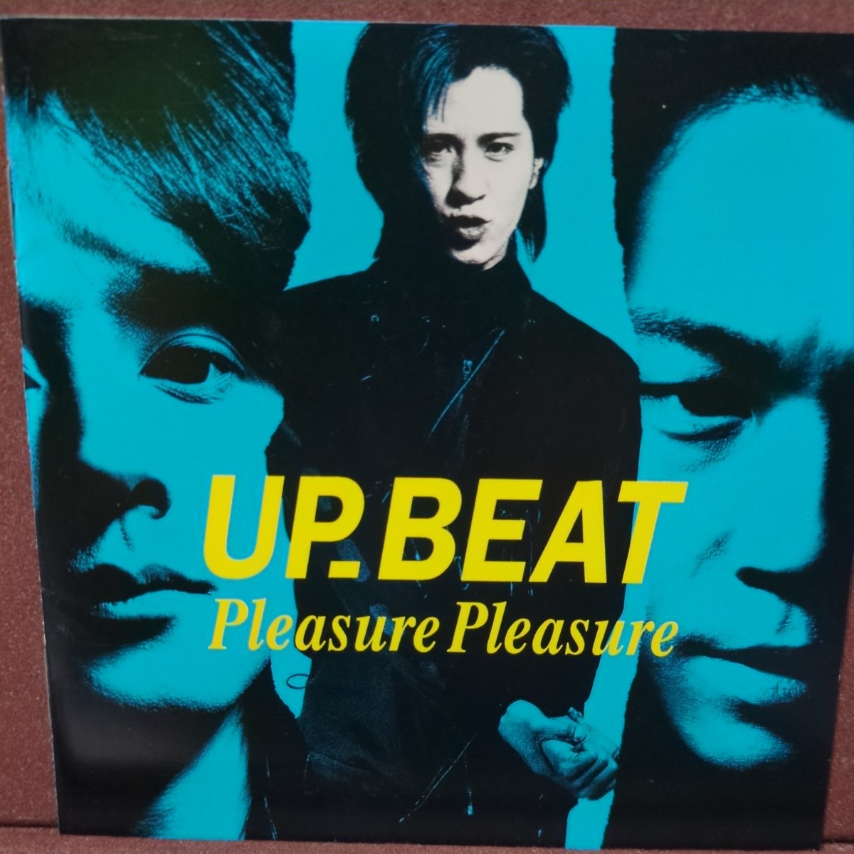 ■T15■　UP-BEAT のアルバム「Pleasure Pleasure」ブックレットに軽微な書き込みあり。_画像1