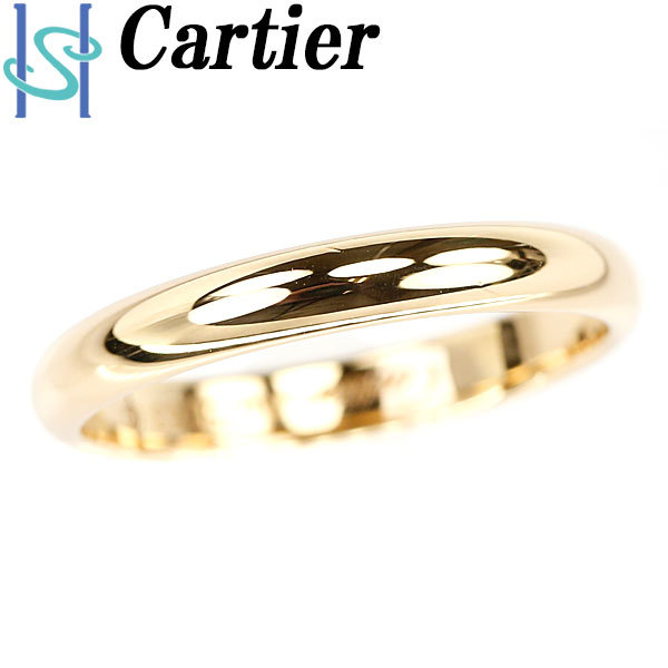 素敵な リング カルティエ K18YG SH97384 中古 美品 送料無料 Cartier