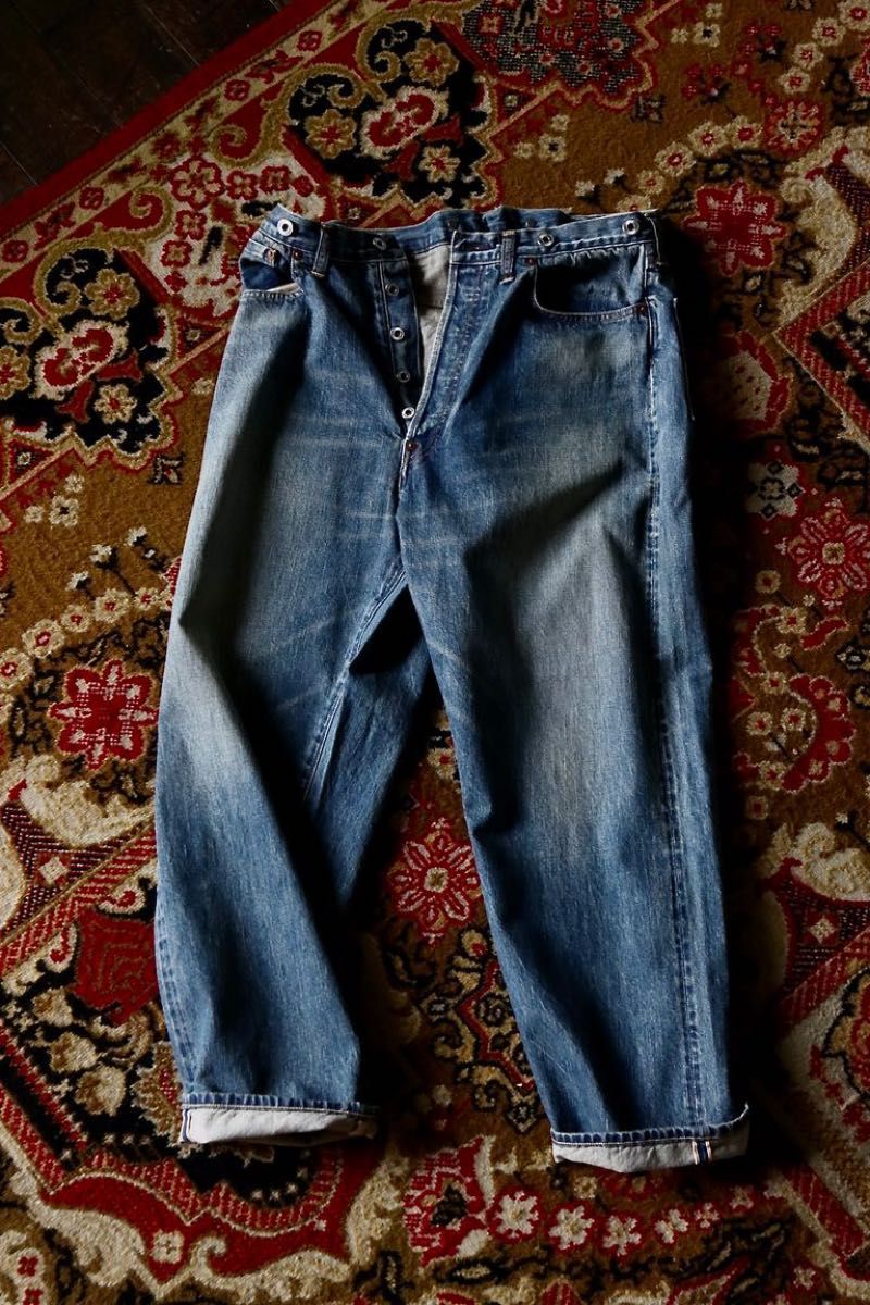 アプレッセ 23AW No 22 Washed Wide Denim Pants｜PayPayフリマ