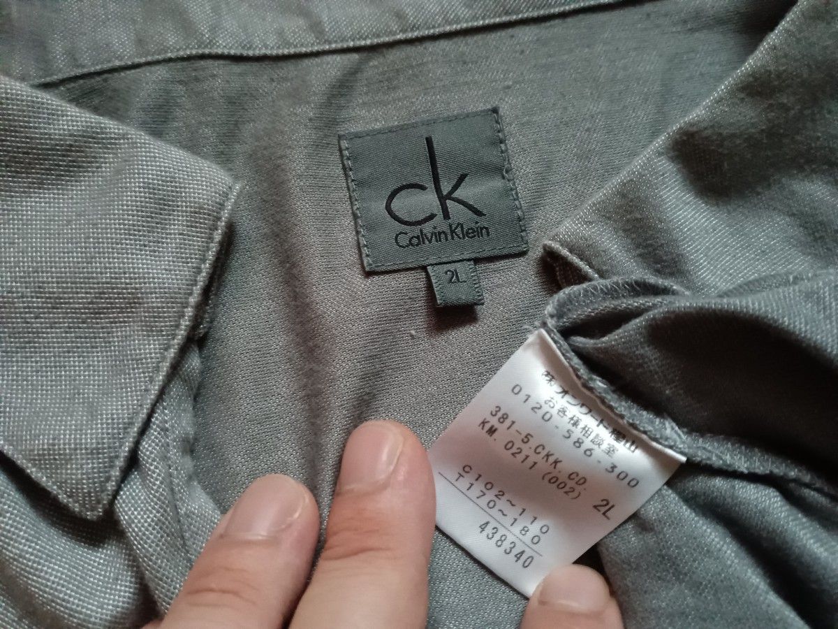 Calvin Klein*2Lサイズ*半袖ポロシャツ*カルバンクライン Tシャツ