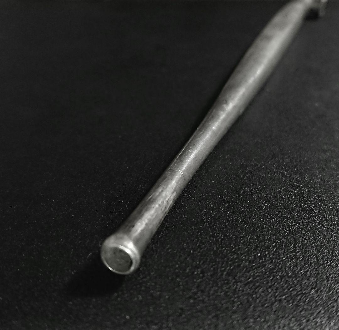 稀少 時代物 純銀製 延べ煙管 キセル シルバー silver 銀煙管 希少