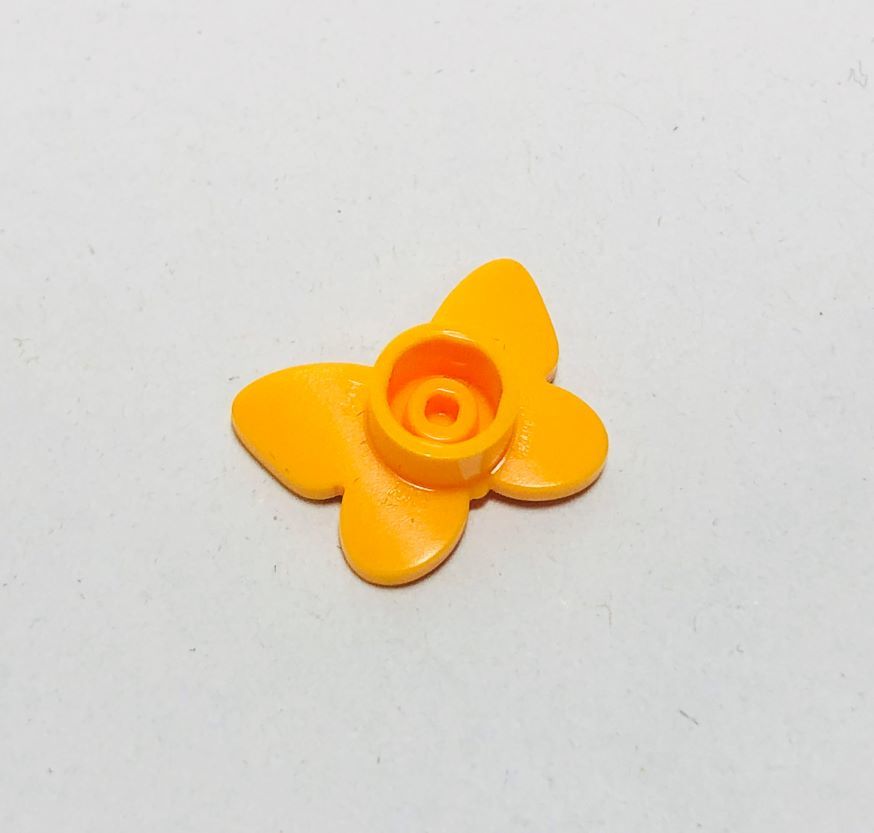 【新品未使用】レゴ　LEGO　蝶　蝶々　バタフライ　ブライトライトオレンジ_画像2