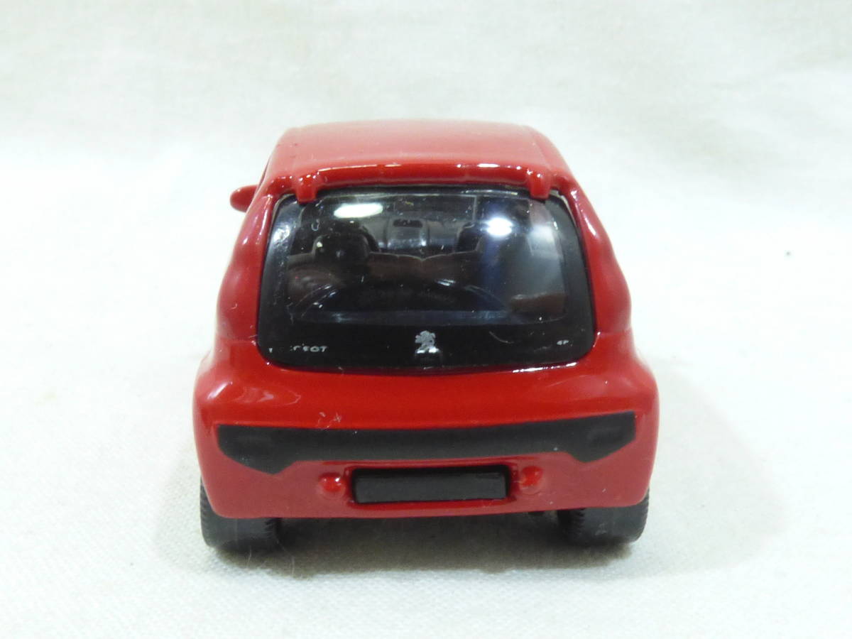 プジョー PEUGEOT 107 赤 レッド ミニカー 1/64 ノレブ NOREV SA 非売品 314720の画像4