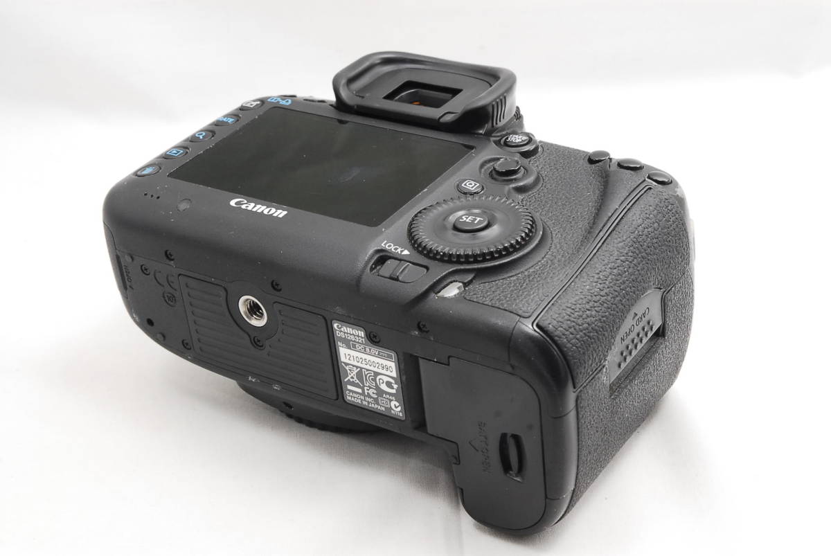 ★実用品★ 即決 格安 キヤノン CANON EOS 5D Mark Ⅲ ボディ ＆ バッテリーグリップ BG-E11 デジタル一眼カメラ （R5-525）_画像7