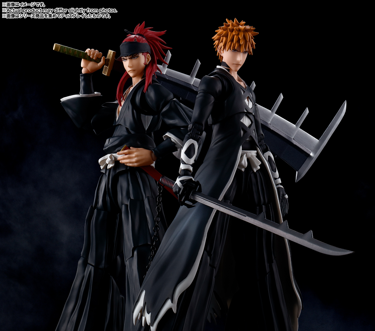 S.H.Figuarts BLEACH 千年血戦篇 黒崎一護 阿散井恋次 開封品-