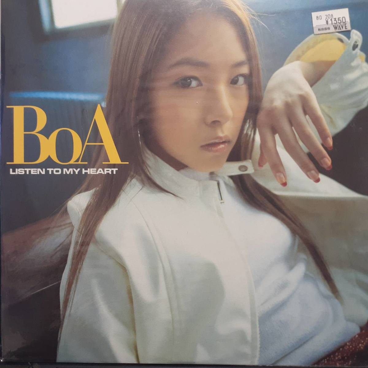 未使用 新品12インチ！BoA / Listen To My Heart 2002年 Rhythm Republic RR12-88349 日本での4th Single！REMIX Ver.と日本語原曲収録！_画像1