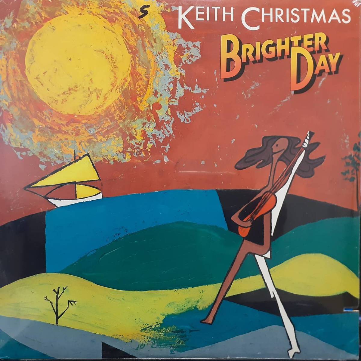 Чудо неоткрытый щит! Manticore Original LP! Keith Christmas / Beright Day 1975 MA6-503S1 King Crimson участие El &amp; P Sealed